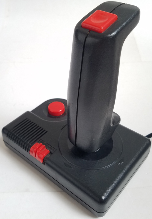NEW RED BUTTON ORIGINAL STYLE JOYSTICK FOR ATARI 2600 PLUS 10 FT EXTENSION  #11A